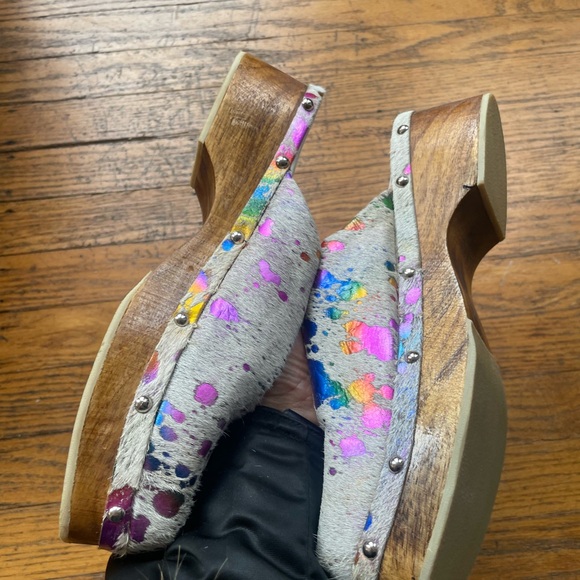 Gorgeous calf skin clogs from Ibiza - Picture 3 of 6